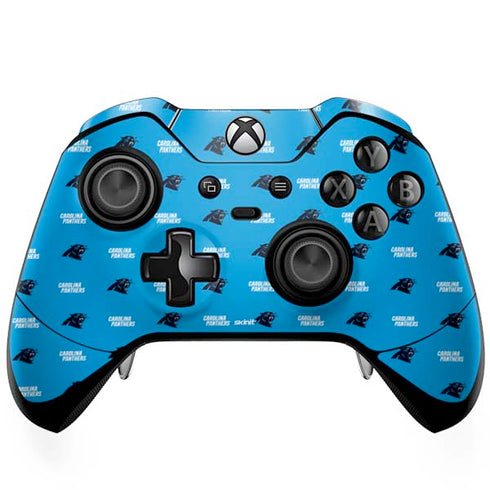 NFL Carolina Panthers Blitz Series Xbox One Elite Controller Skin