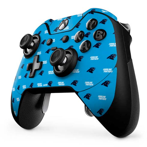 NFL Carolina Panthers Blitz Series Xbox One Elite Controller Skin