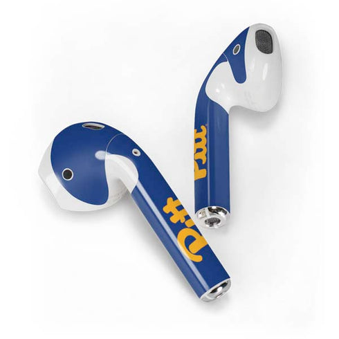 University of Pittsburgh Panthers Pitt Apple AirPods 2 Skin