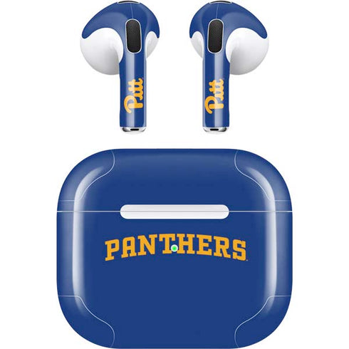 University of Pittsburgh Panthers Pitt Apple AirPods (3rd Gen 2021) Skin