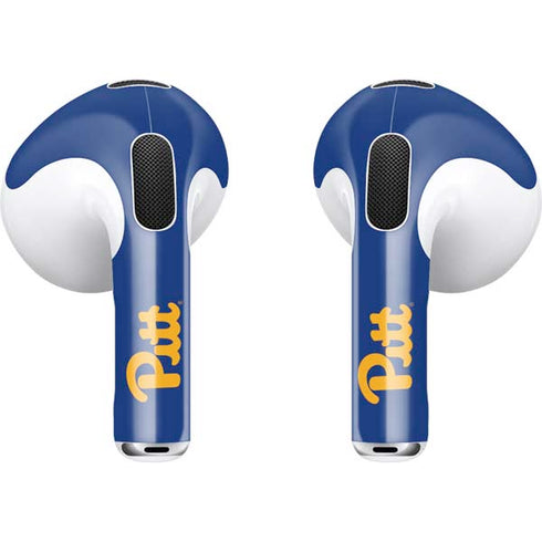 University of Pittsburgh Panthers Pitt Apple AirPods (3rd Gen 2021) Skin