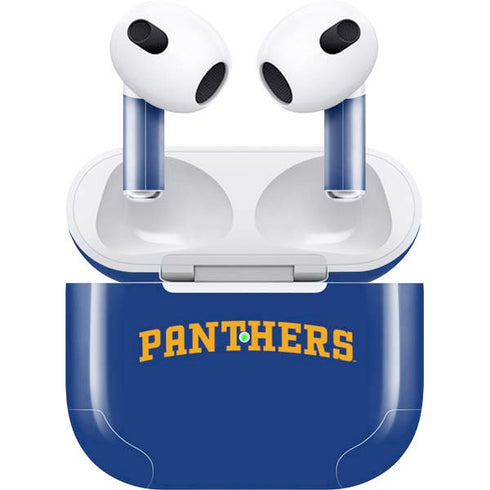 University of Pittsburgh Panthers Pitt Apple AirPods (3rd Gen 2021) Skin