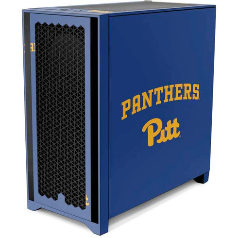University of Pittsburgh Panthers Pitt Corsair 4000D Tempered Glass Mid-Tower ATX Case Skin