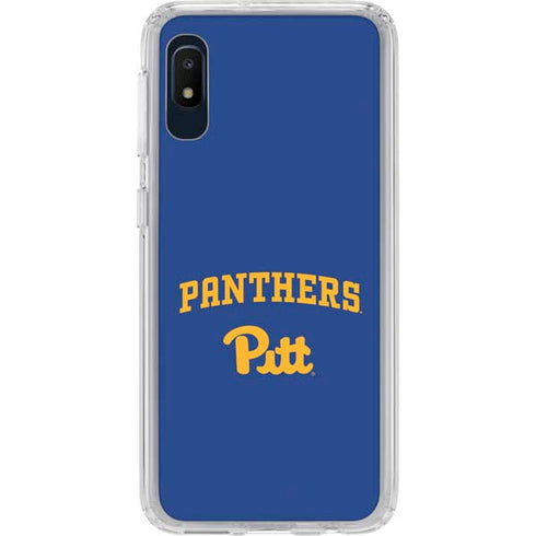 University of Pittsburgh Panthers Pitt Galaxy A10e Clear Case
