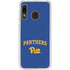 University of Pittsburgh Panthers Pitt Galaxy A20 Clear Case