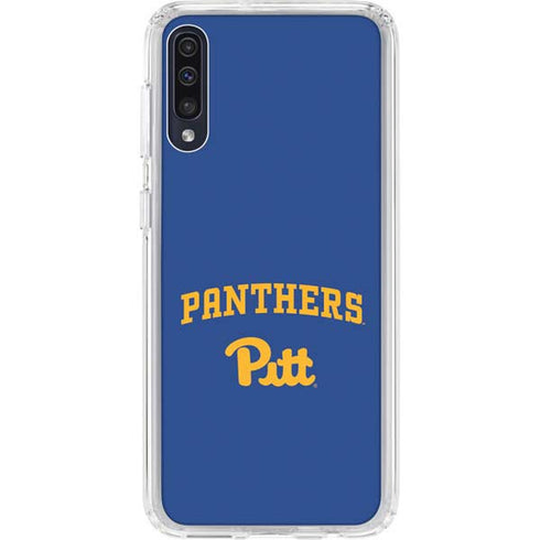 University of Pittsburgh Panthers Pitt Galaxy A50 Clear Case