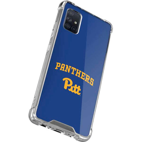 University of Pittsburgh Panthers Pitt Galaxy A51 5G Clear Case