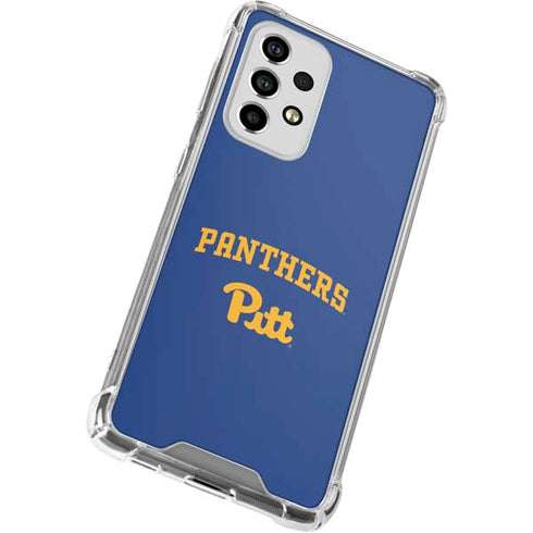 University of Pittsburgh Panthers Pitt Galaxy A53 5G Clear Case