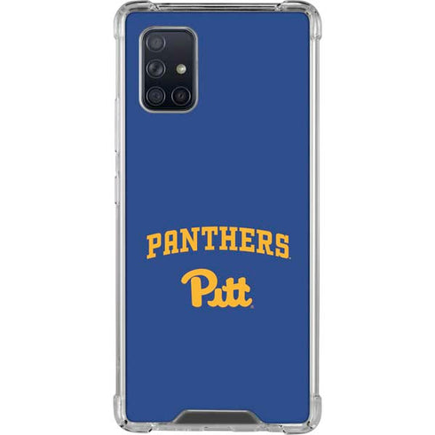 University of Pittsburgh Panthers Pitt Galaxy A71 5G Clear Case