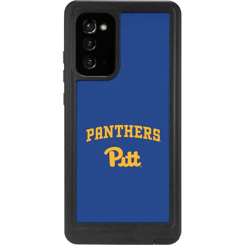University of Pittsburgh Panthers Pitt Galaxy Note20 5G Waterproof Case