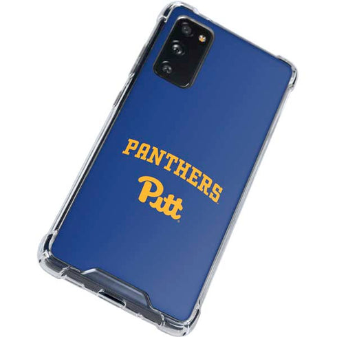 University of Pittsburgh Panthers Pitt Galaxy S20 FE Clear Case