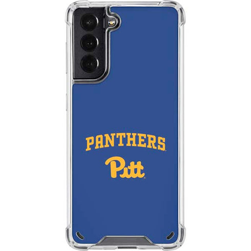 University of Pittsburgh Panthers Pitt Galaxy S21 5G Clear Case