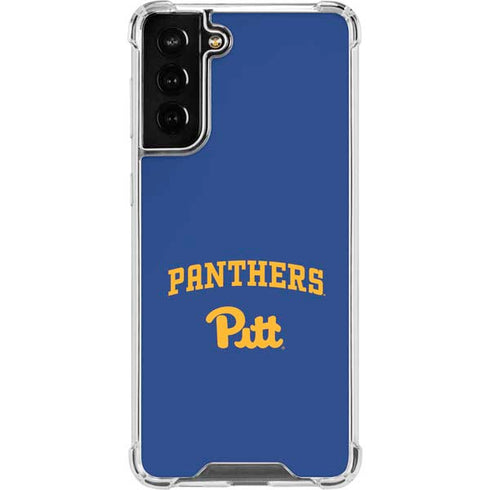 University of Pittsburgh Panthers Pitt Galaxy S21 FE Clear Case