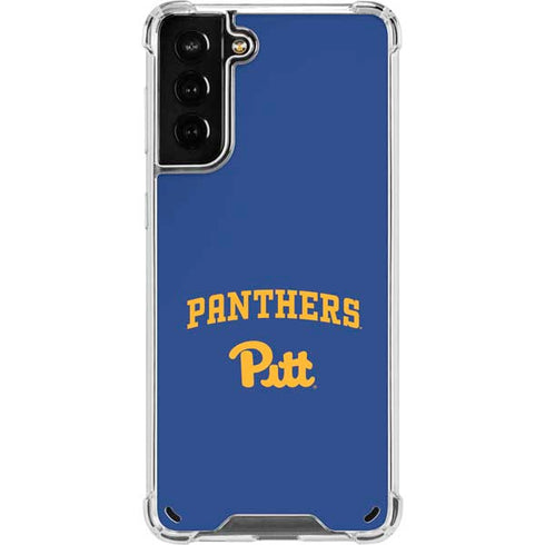 University of Pittsburgh Panthers Pitt Galaxy S21 Plus 5G Clear Case