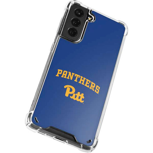 University of Pittsburgh Panthers Pitt Galaxy S21 Plus 5G Clear Case