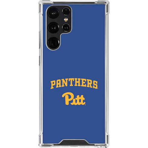 University of Pittsburgh Panthers Pitt Galaxy S22 Ultra Clear Case