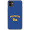 University of Pittsburgh Panthers Pitt iPhone 11 Clear Case