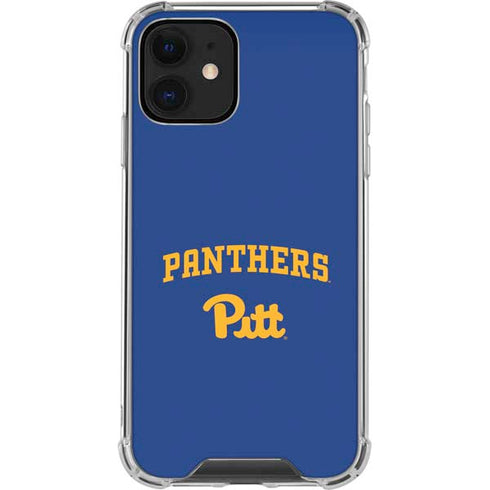 University of Pittsburgh Panthers Pitt iPhone 12 Clear Case