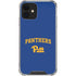 University of Pittsburgh Panthers Pitt iPhone 12 Clear Case