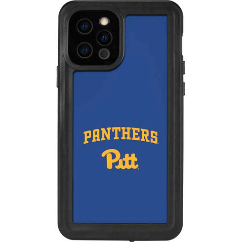 University of Pittsburgh Panthers Pitt iPhone 12 Pro Waterproof Case