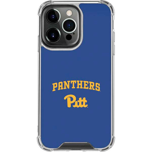 University of Pittsburgh Panthers Pitt iPhone 13 Pro Clear Case