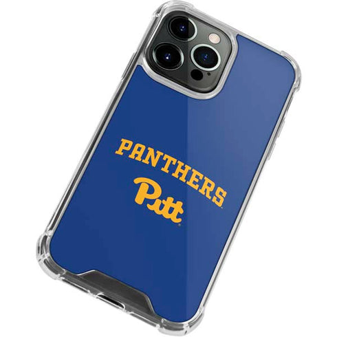 University of Pittsburgh Panthers Pitt iPhone 13 Pro Clear Case