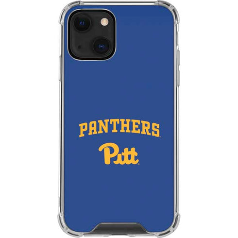 University of Pittsburgh Panthers Pitt iPhone 14 Clear Case