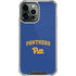 University of Pittsburgh Panthers Pitt iPhone 14 Pro Max Clear Case