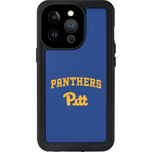 University of Pittsburgh Panthers Pitt iPhone 14 Pro Waterproof Case