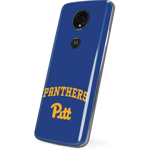 University of Pittsburgh Panthers Pitt Moto E5 Plus Skin
