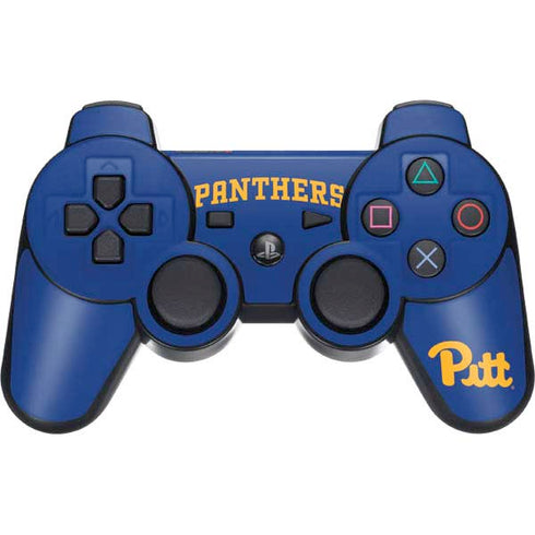 University of Pittsburgh Panthers Pitt PS3 Dual Shock wireless controller Skin