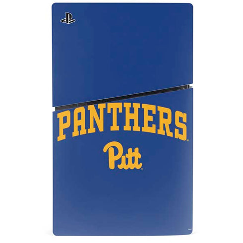 University of Pittsburgh Panthers Pitt PS5 Slim Disk Console Skin