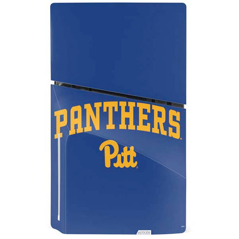University of Pittsburgh Panthers Pitt PS5 Slim Disk Console Skin