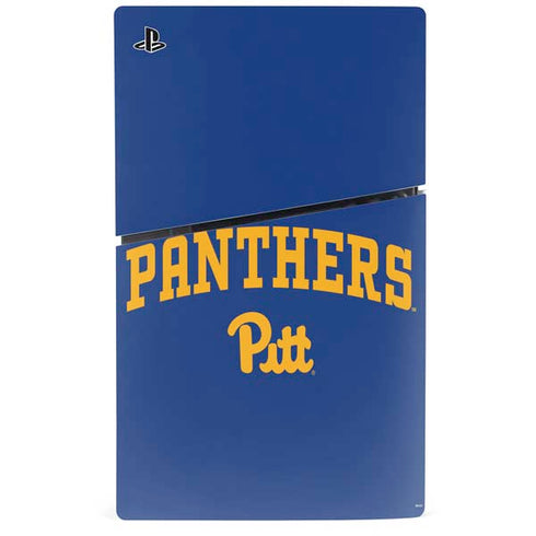University of Pittsburgh Panthers Pitt PS5 Slim Digital Edition Bundle Skin