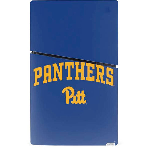 University of Pittsburgh Panthers Pitt PS5 Slim Digital Edition Bundle Skin