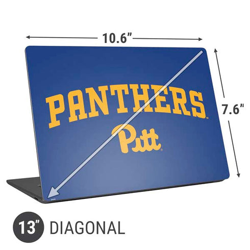 University of Pittsburgh Panthers Pitt Universal Laptop 13in (10.6 x 7.6in) Skin