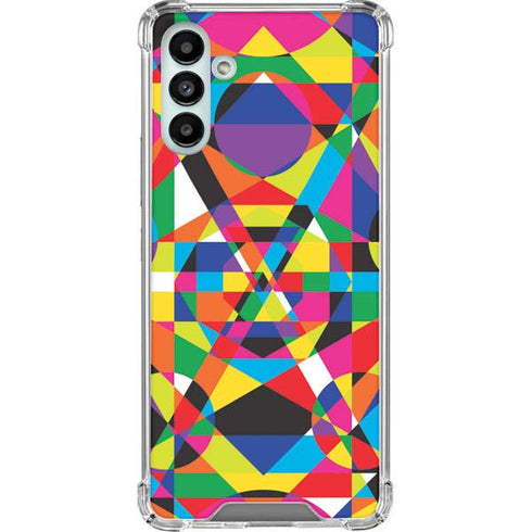 Parallel Vectors Galaxy A13 5G Clear Case