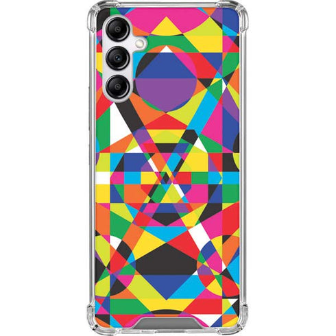Parallel Vectors Galaxy A14 5G Clear Case