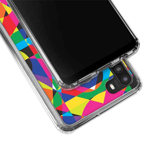 Parallel Vectors Galaxy A21 Clear Case