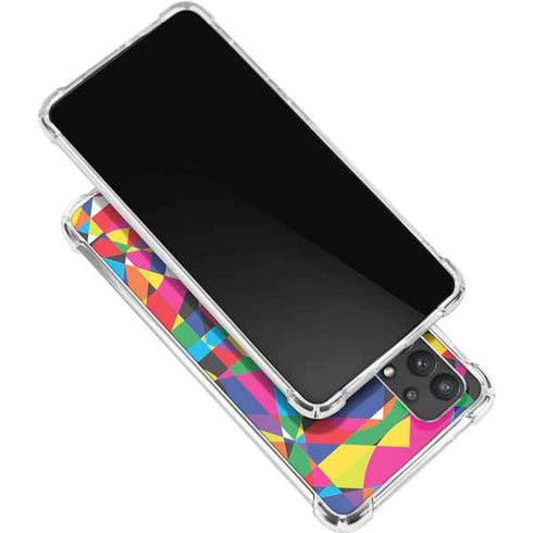 Parallel Vectors Galaxy A32 5G Clear Case