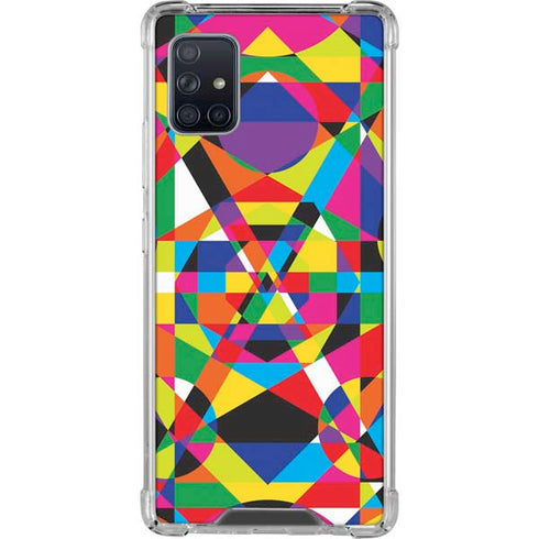 Parallel Vectors Galaxy A51 5G Clear Case