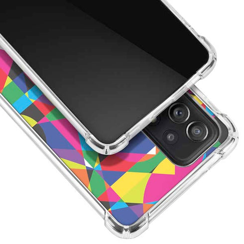 Parallel Vectors Galaxy A52 5G Clear Case