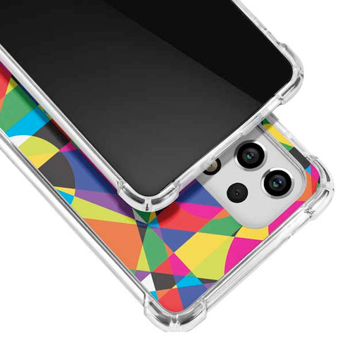 Parallel Vectors Galaxy A53 5G Clear Case