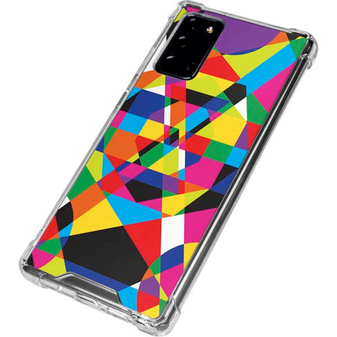 Parallel Vectors Galaxy Note20 5G Clear Case