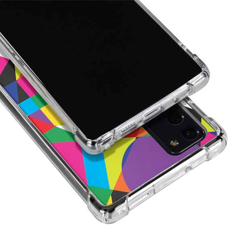 Parallel Vectors Galaxy Note20 5G Clear Case