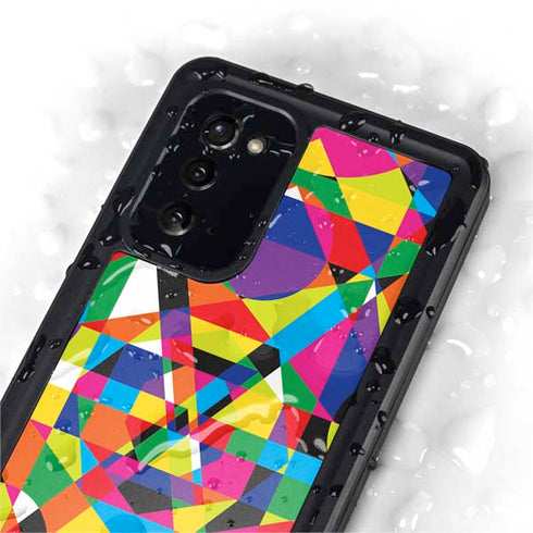 Parallel Vectors Galaxy Note20 5G Waterproof Case