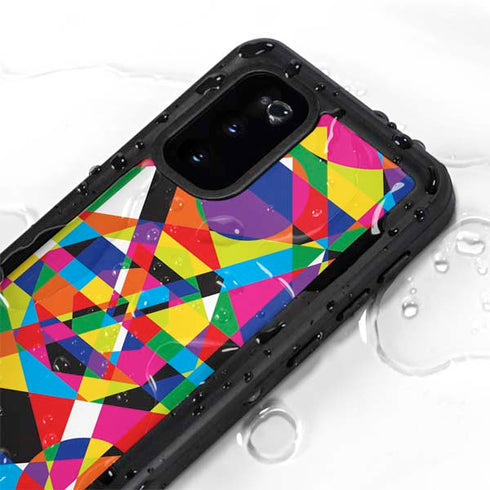 Parallel Vectors Galaxy S20 Waterproof Case