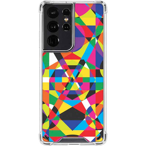 Parallel Vectors Galaxy S21 Ultra 5G Clear Case