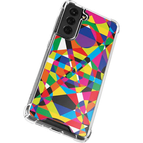 Parallel Vectors Galaxy S22 Plus Clear Case