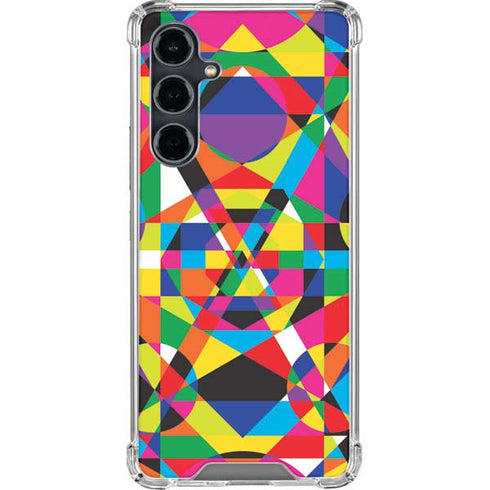 Parallel Vectors Galaxy S23 FE Clear Case